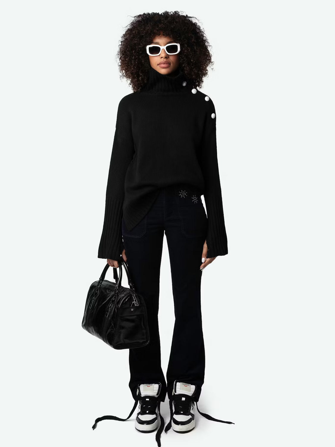 Pantalon Pista Corduroy Studs