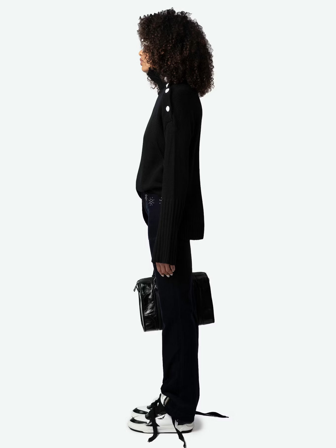 Pantalon Pista Corduroy Studs