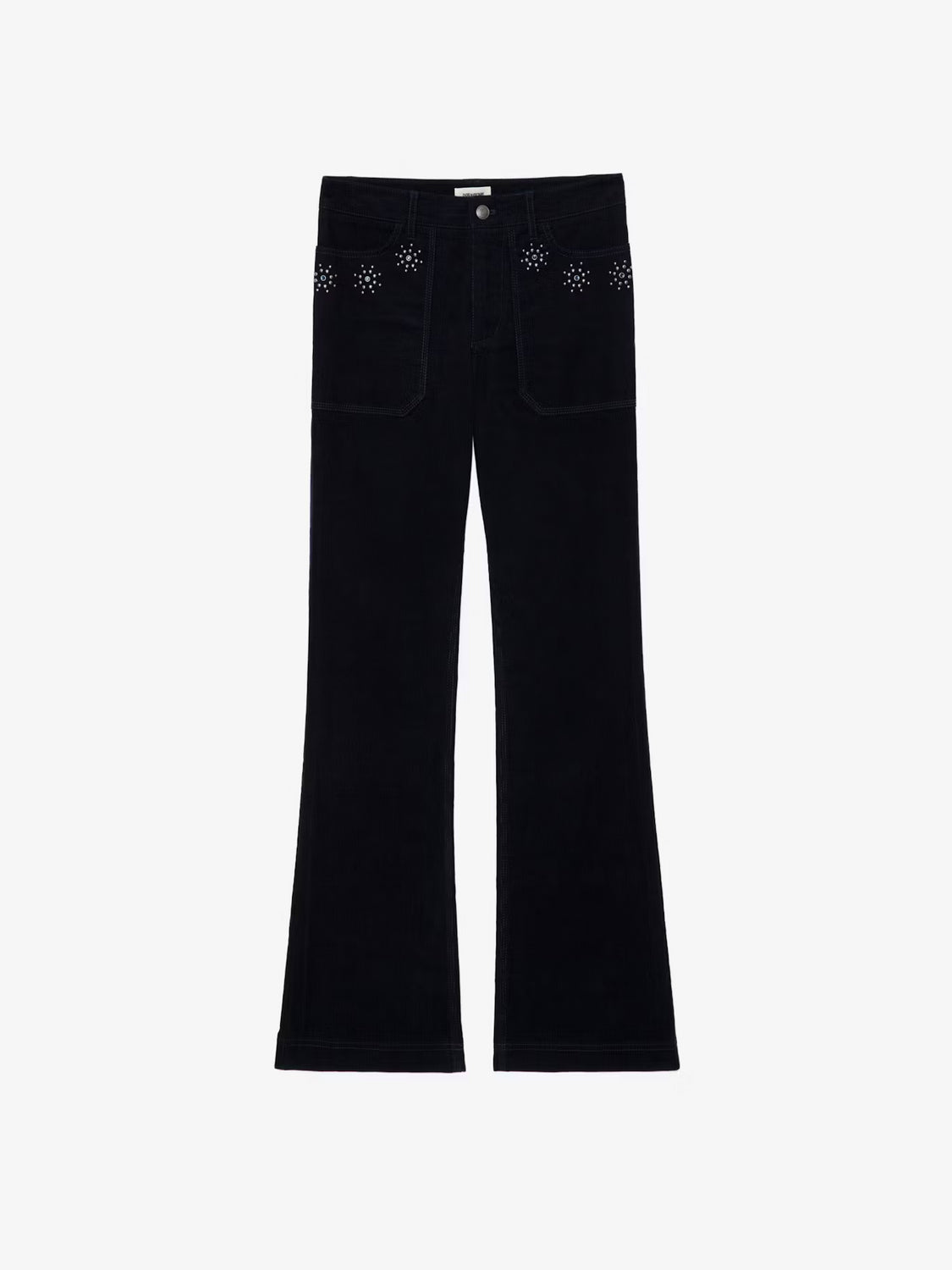 Pantalon Pista Corduroy Studs