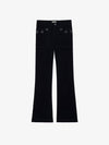 Pantalon Pista Corduroy Studs