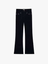 Pantalon Pista Corduroy Studs