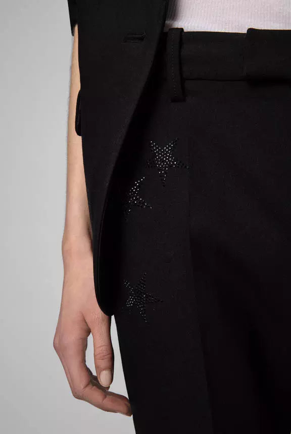 Pantalon Prune Strass Star Eco