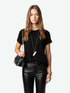 Pantalon Push Cuir Lisse