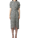 Vestido Rima Crepe Bico