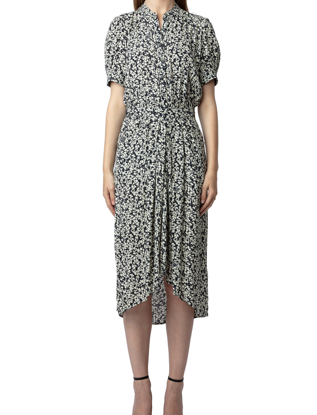 Vestido Rima Crepe Bico