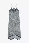 Vestido Risty Crepe Bico