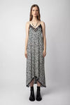 Vestido Risty Crepe Bico