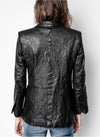 Chaqueta Visko Cuir Froisse Veste