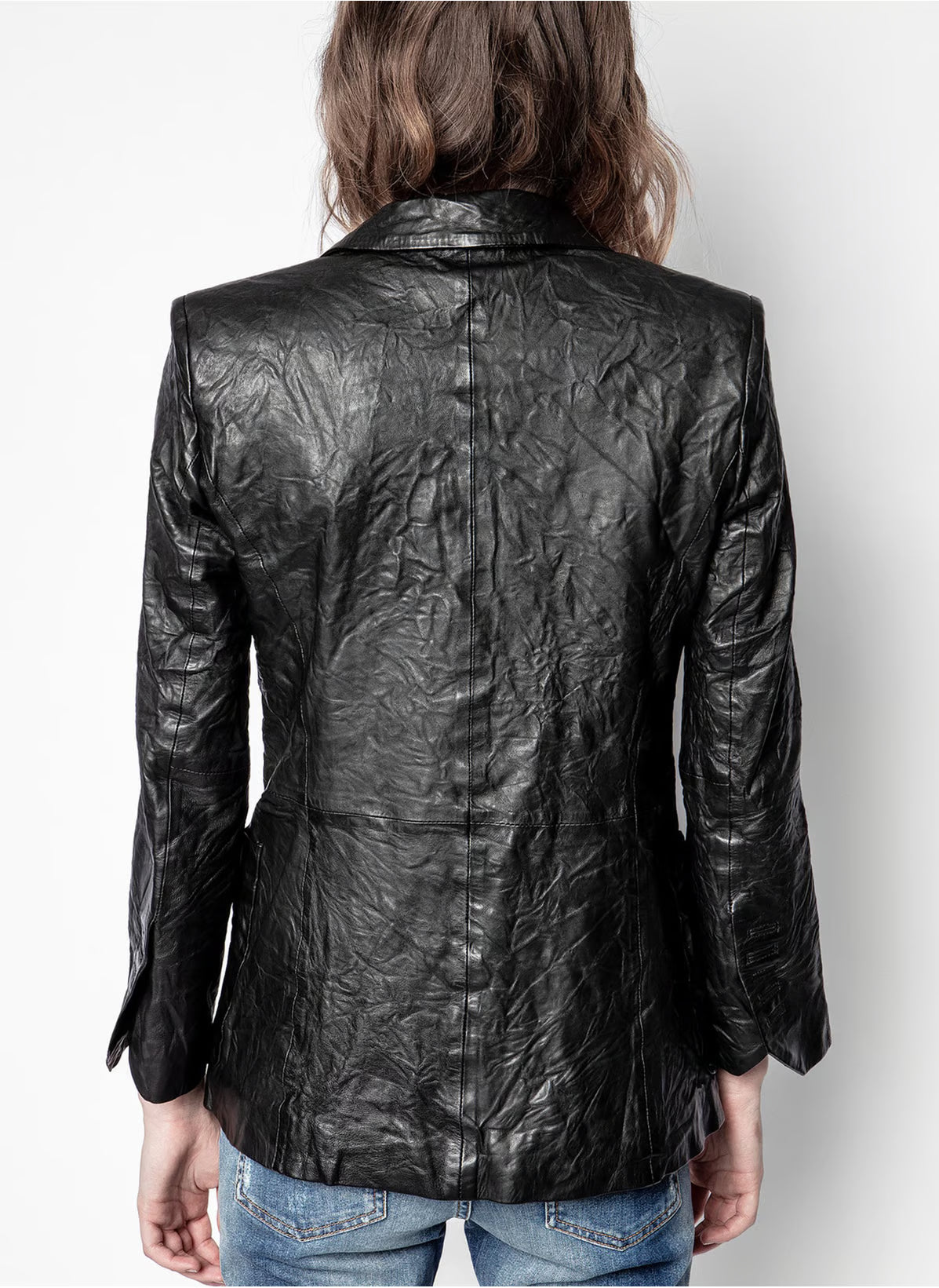 Chaqueta Visko Cuir Froisse Veste