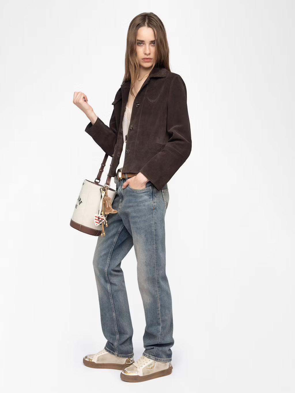 Chaqueta Lessa Heavy Suede