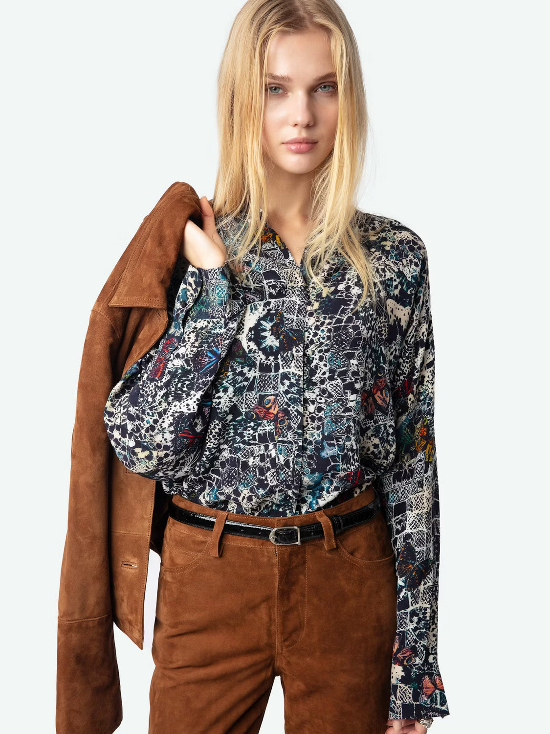 Pantalon Pistol Suede
