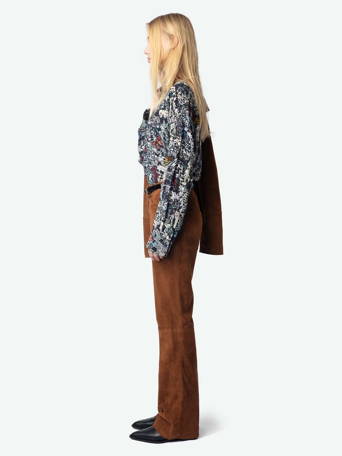 Pantalon Pistol Suede