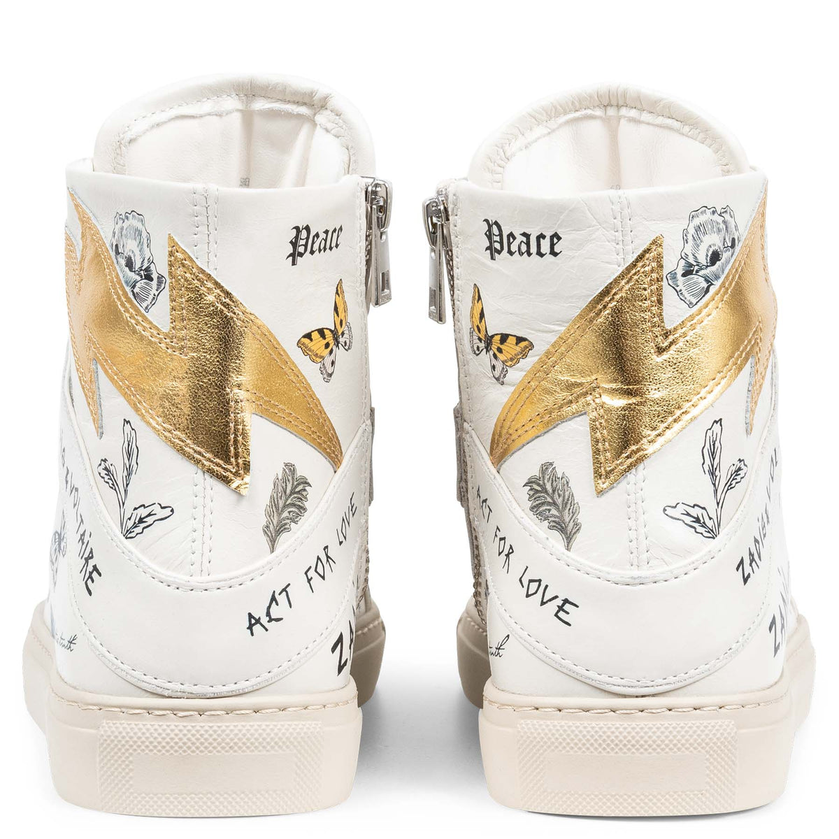 Zapatos High Flash British Flower