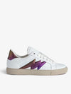 Tenis La Flash Metal Embossed Iguana