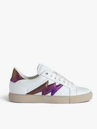 Tenis La Flash Metal Embossed Iguana