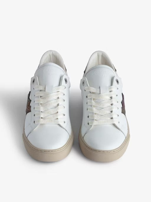 Tenis La Flash Metal Embossed Iguana