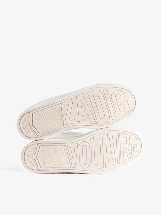 Tenis La Flash Metal Embossed Iguana