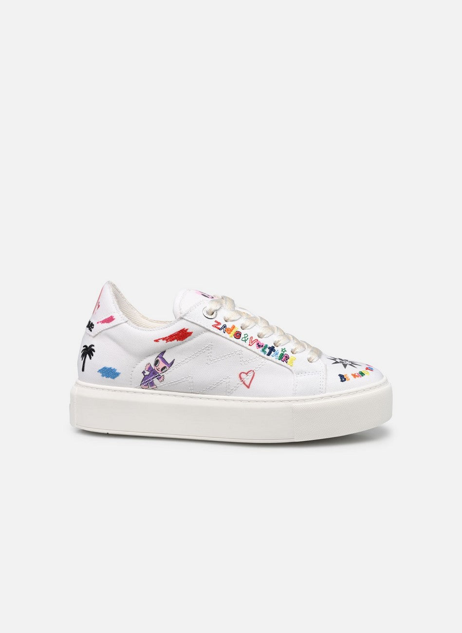 Tenis La Flash Chunky Canvas