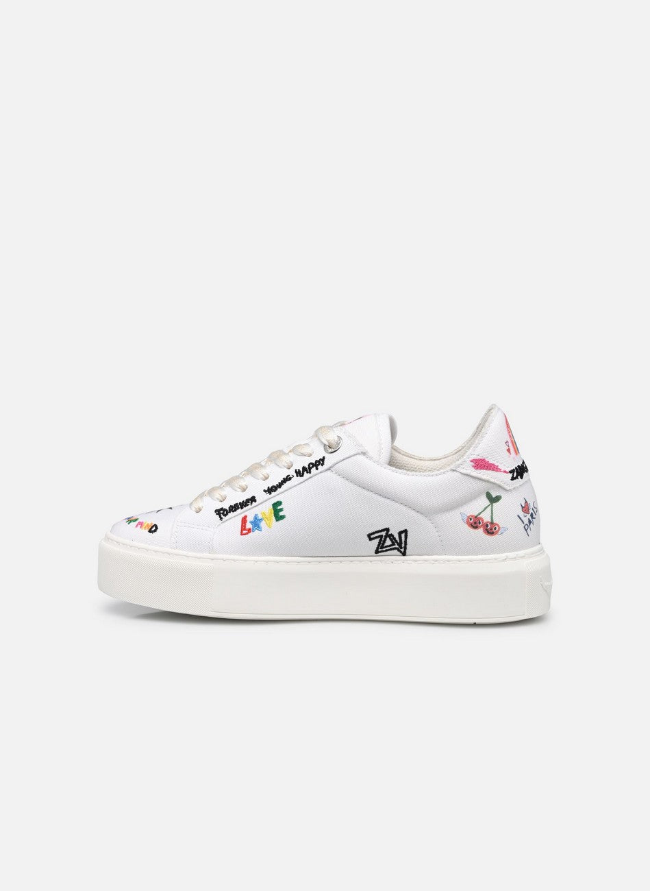 Tenis La Flash Chunky Canvas