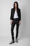 Chaqueta Cuir Froisse