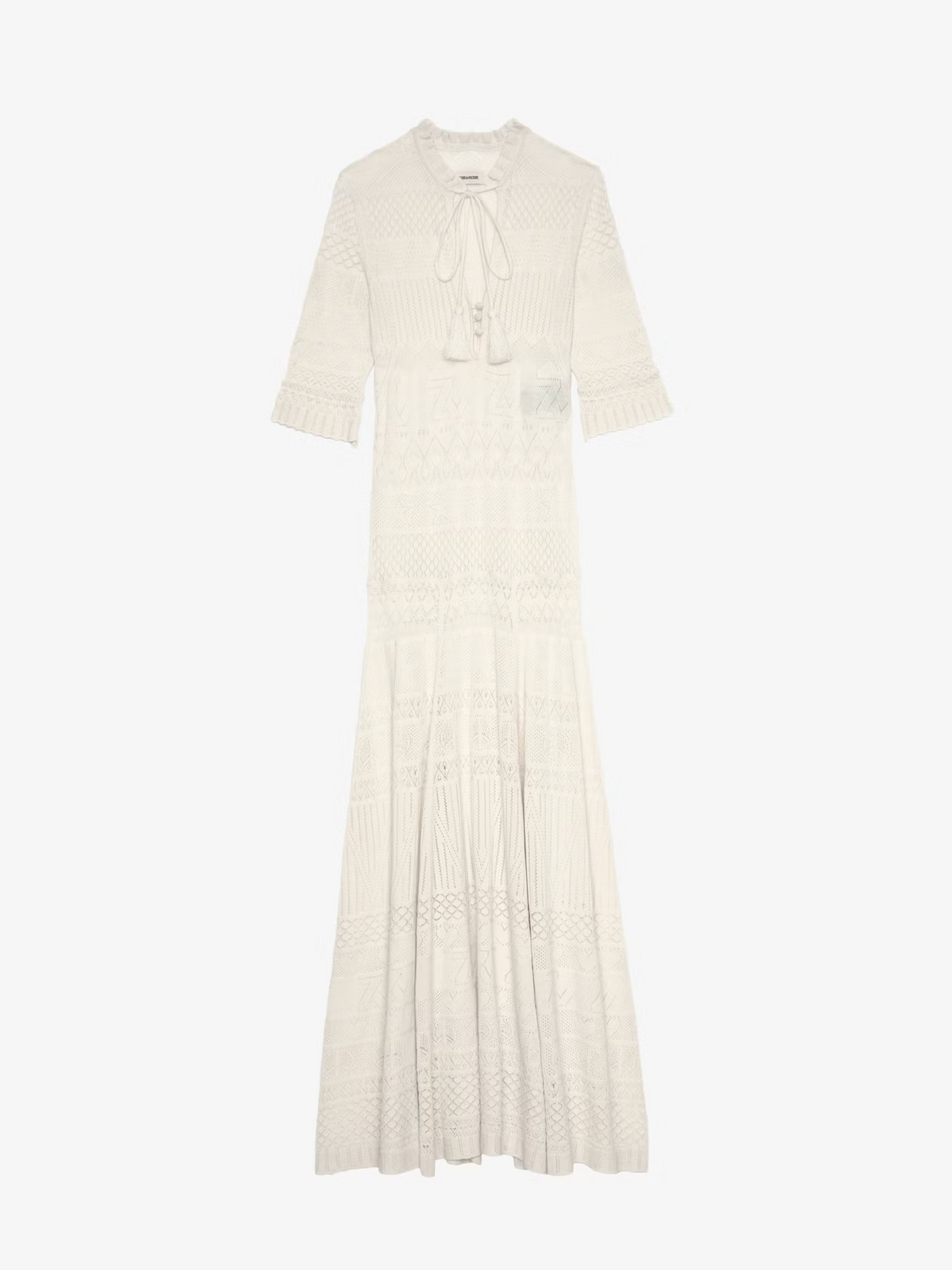 Vestido Memphis Co Pointelle