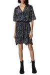 Vestido Roco Burnout Stars