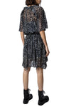 Vestido Roco Burnout Stars