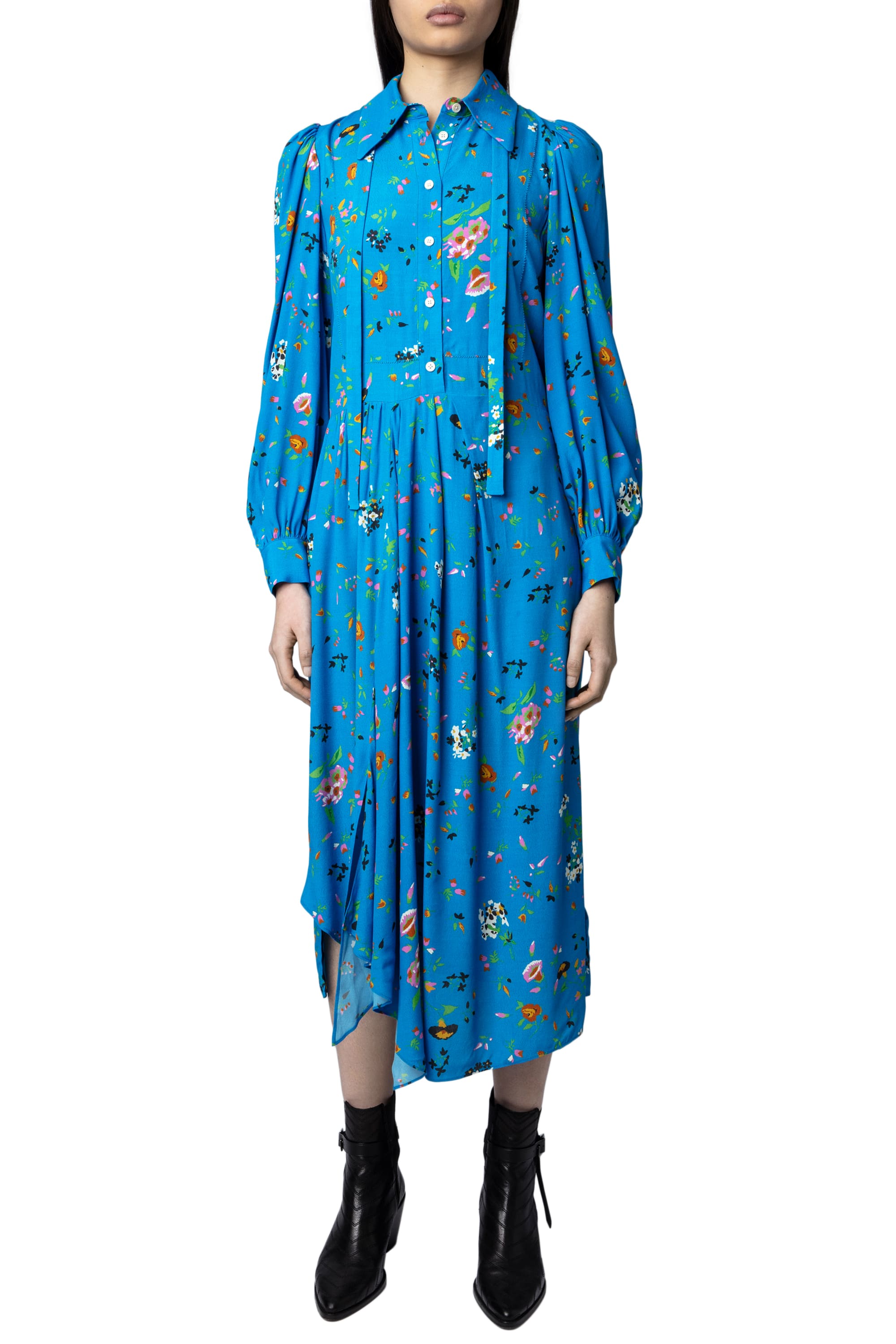 Vestido Ruselia Crepe Uma