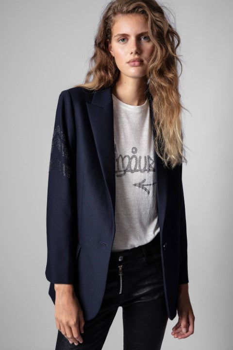 Chaqueta Viva Arrow Strass