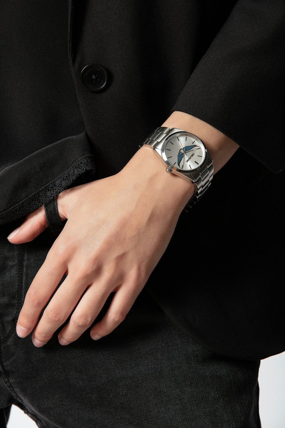 Reloj Zadig Wings 36 Strass Plateado
