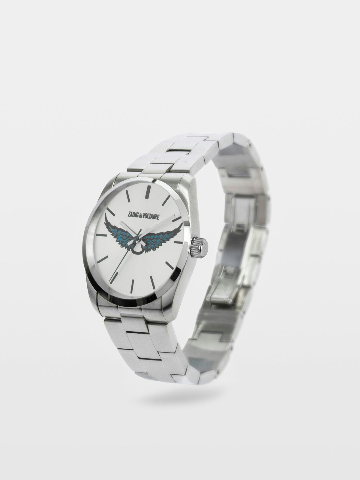 Reloj Zadig Wings 36 Strass Plateado