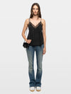 Top Christy Silk Strass Paisley