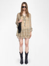 Mini Vestido Ralice Mousseline Paisley