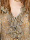 Mini Vestido Ralice Mousseline Paisley