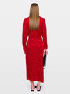 Vestido Rouna Jac Horses Rojo