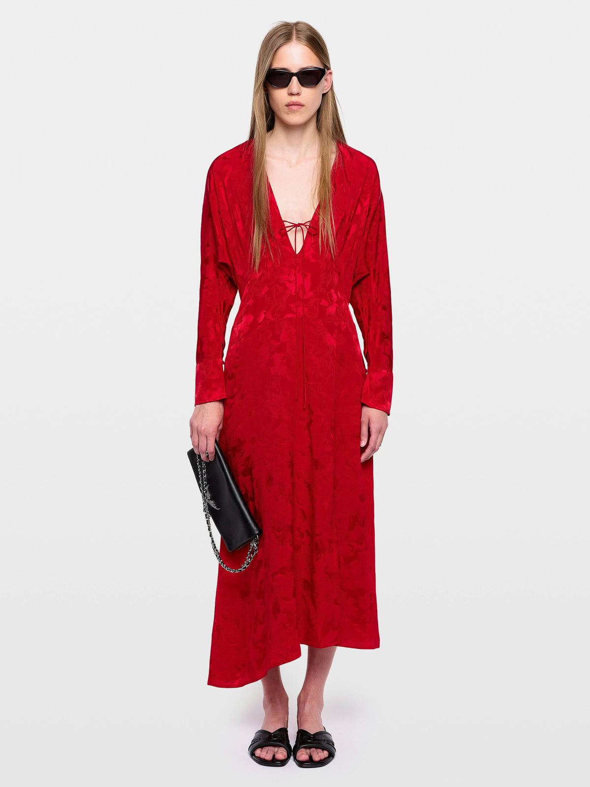 Vestido Rouna Jac Horses Rojo
