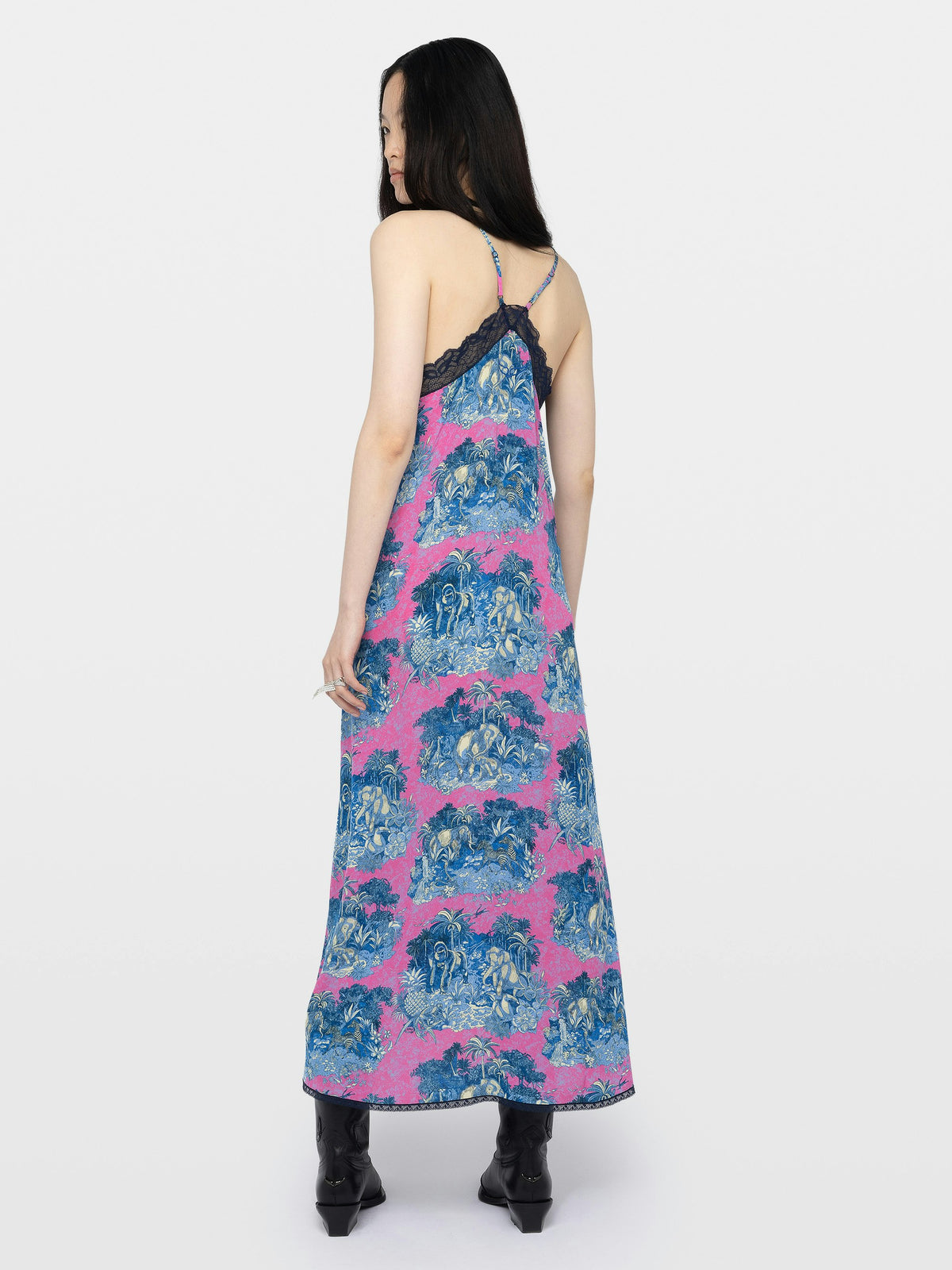 Vestido Risty Smooth Wild Jungle Multicolor