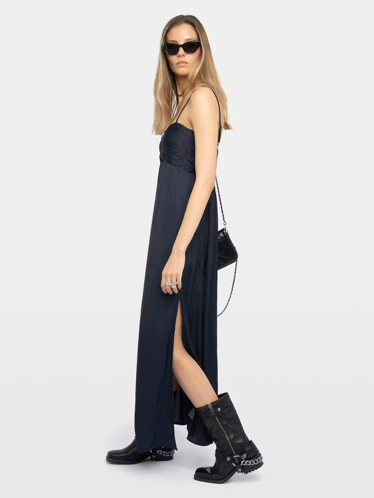 Maxi Vestido Rippie Satin