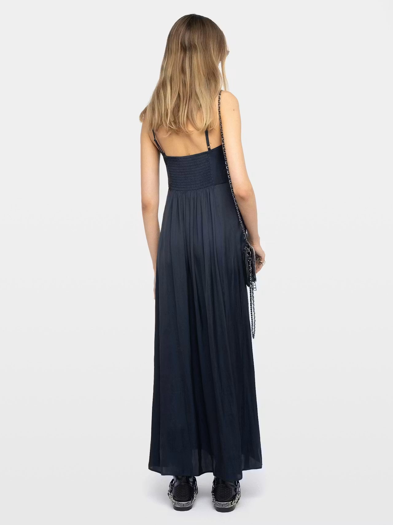 Maxi Vestido Rippie Satin