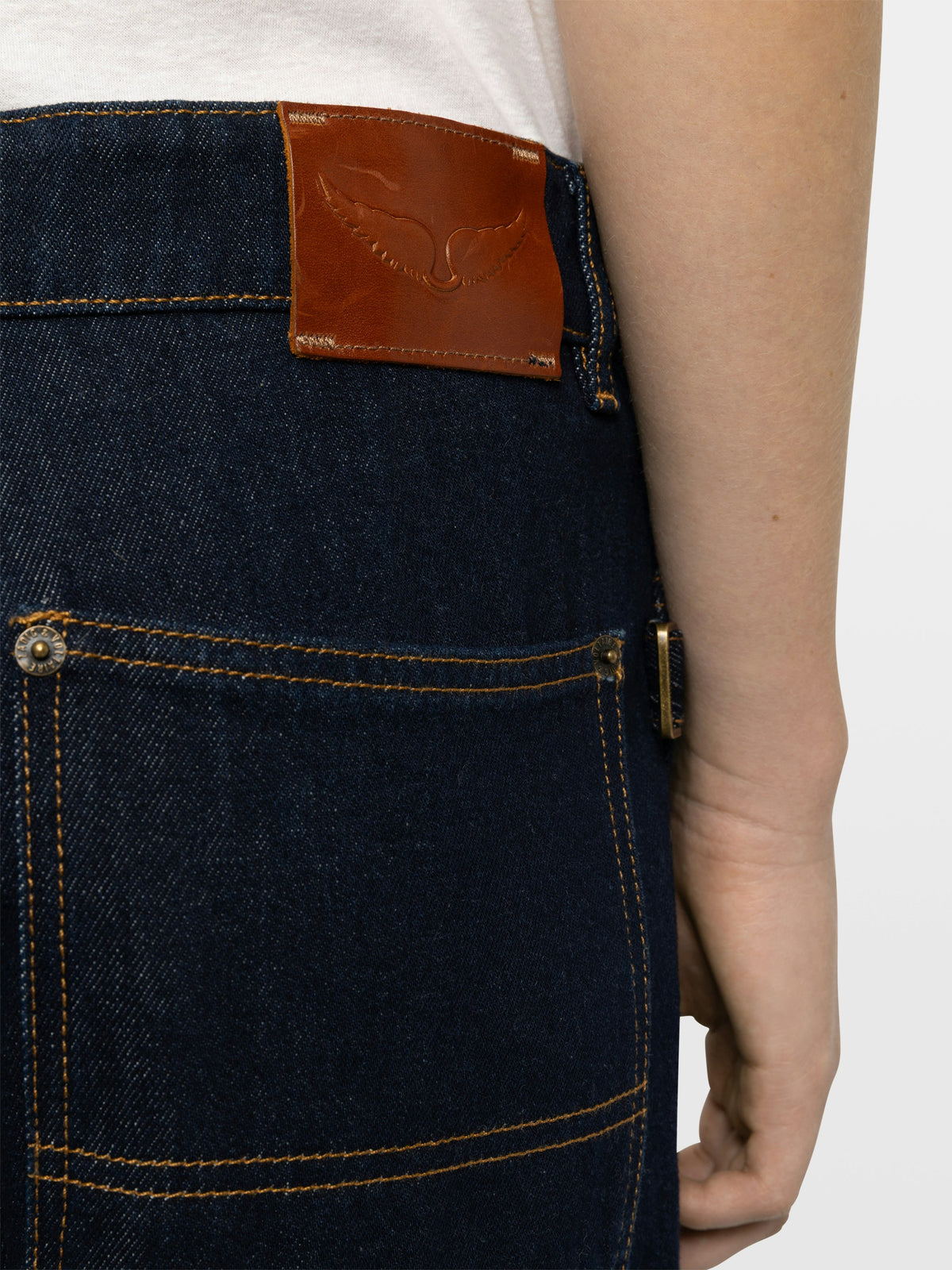 Jeans Perya Denim Eco Brut Azul
