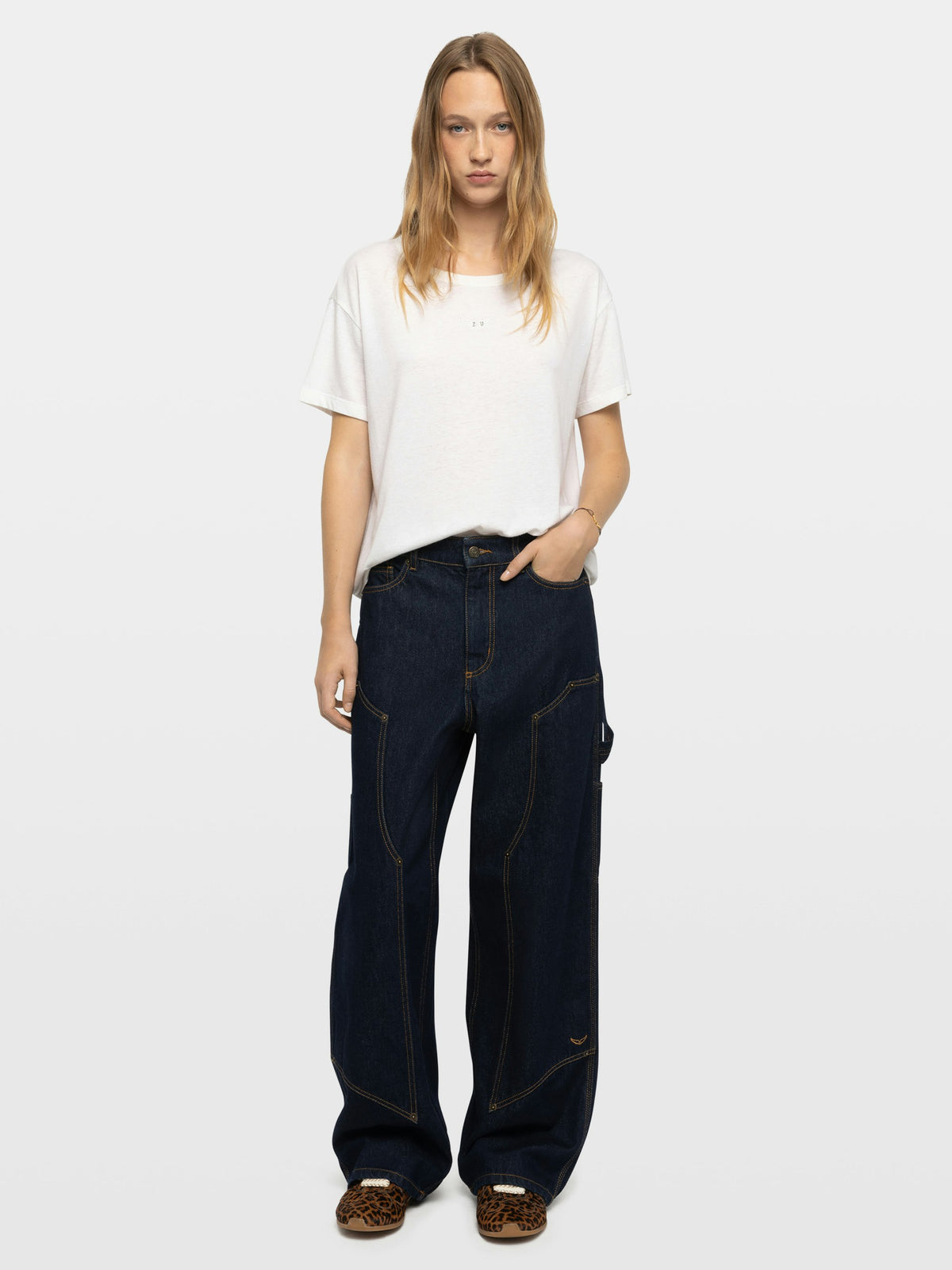 Jeans Perya Denim Eco Brut Azul