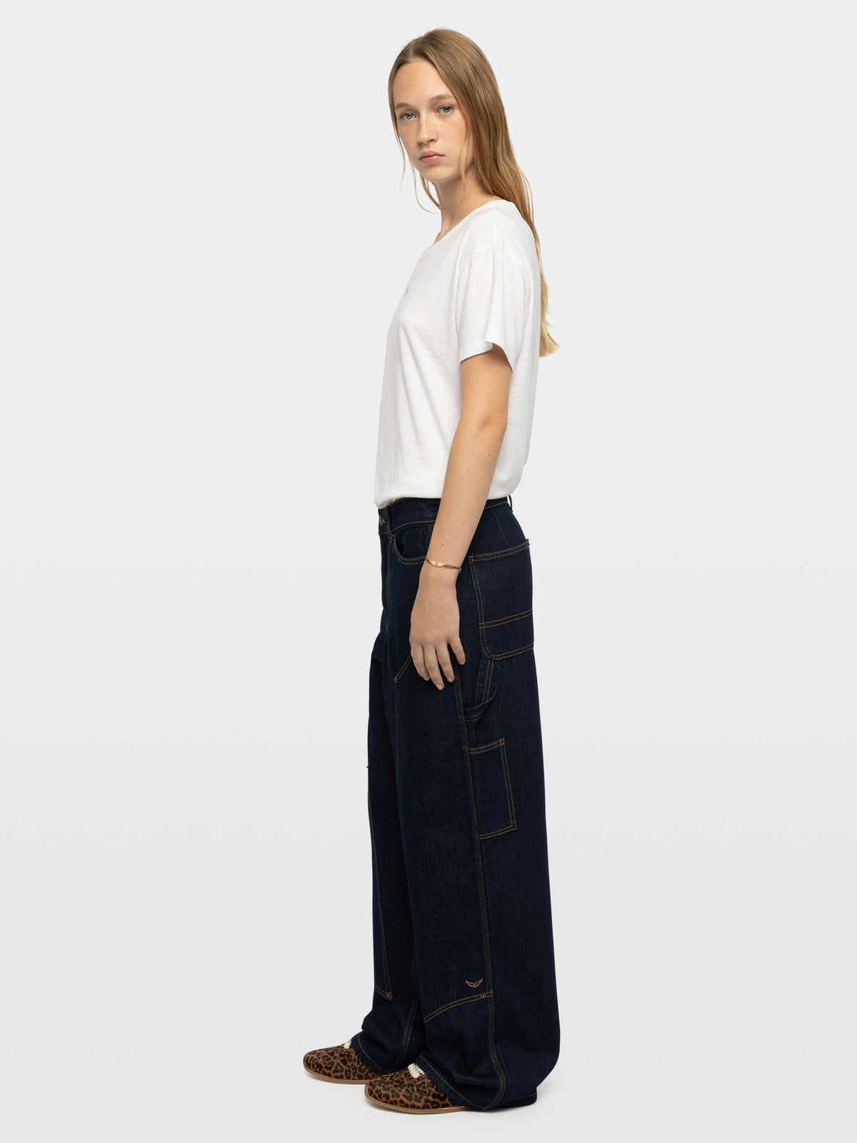 Jeans Perya Denim Eco Brut Azul