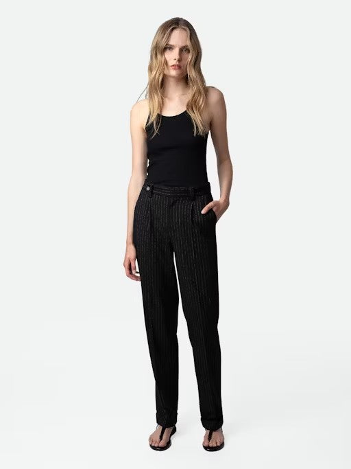 Pantalon Pura Tailleur Pinstripe