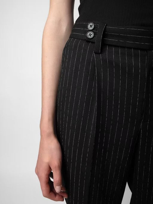 Pantalon Pura Tailleur Pinstripe