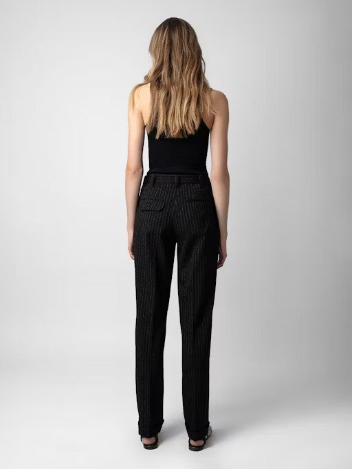 Pantalon Pura Tailleur Pinstripe