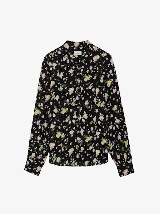 Blusa Twina Soft Crinkle Roses