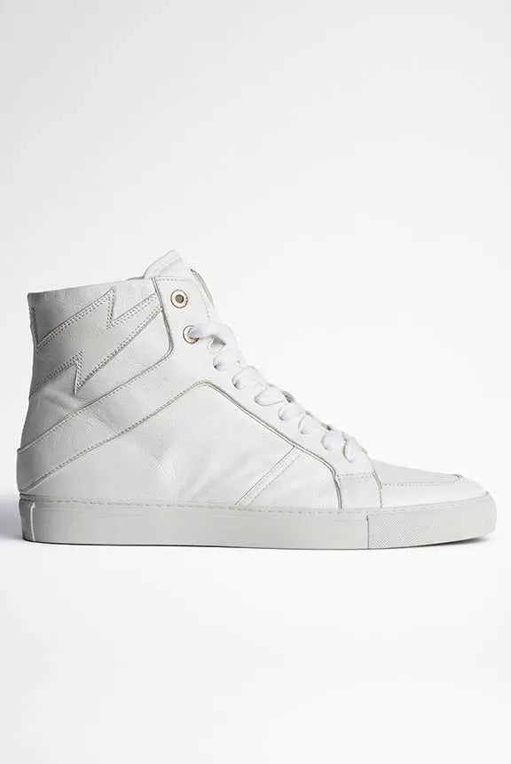 Tenis Deportivos Zv1747 High Flash Smooth Calfs