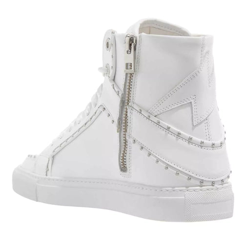 Tenis Deportivos Zv1747 High Flash Smooth Calfs