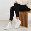 Tenis Deportivos Zv1747 High Flash Smooth Calfs
