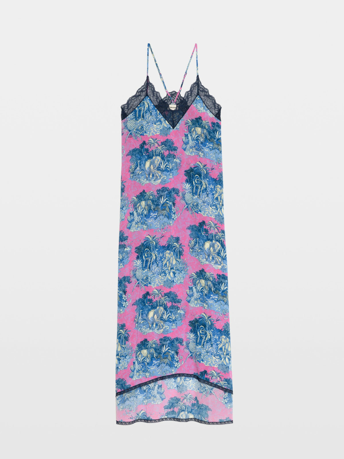 Vestido Risty Smooth Wild Jungle Multicolor